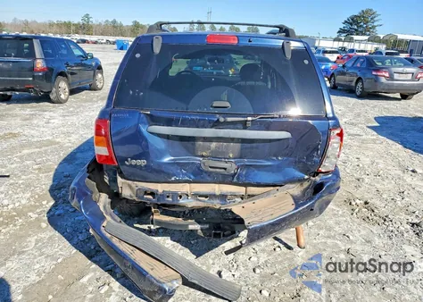 2004 Jeep Grand Cherokee Laredo из США, поврежденный, VIN 1J4GX48SX4C333537